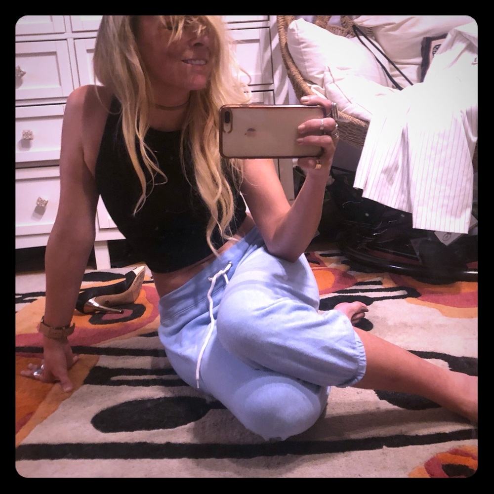 Monrow 3/4 length sweatpants